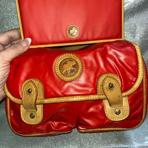 Hunting World Nylon & Leather Set. Vtg! So nice!